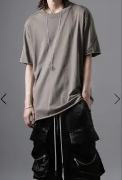 希少‼️JULIUS 23SS シャーリングオーバーTシャツ ユリウス rick