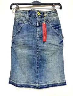 レア新品 ✨ ワーク デニムスカート❣️✨ 00's／y2k／平成ギャル／グランジ