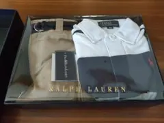 最終値下げ出産祝い新品ラルフローレンPOLO キッズ ポロシャツ・パンツセット