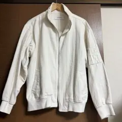 [美品] JEANASIS ブルゾン ホワイト アウター