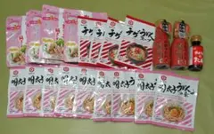 ミヤジマ 岩下の新生姜鍋スープ　明太子うどんの素　餃子のたれ チゲうどんスープのサムネイル