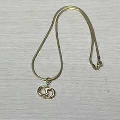クリスチャンディオール　ロゴネックレス