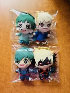 僕のヒーローアカデミア 緑谷出久 爆豪勝己 ともぬい 4種セット