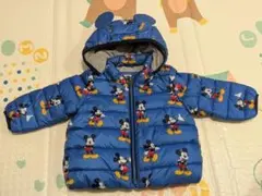 ミッキーマウス フード付きアウター 80cm