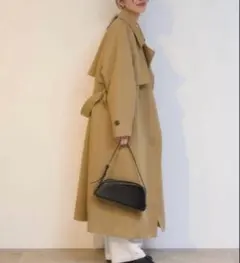 【美品】MIESROHE /ドルマンスリーブトレンチコート(復刻トレンチコート) MIESROHE（ミースロエ）の「sustainable ドルマンスリーブトレンチ