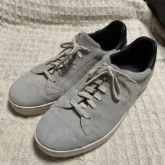 未使用品☆ゼニア☆スエード☆スニーカー☆サイズ7☆グレー☆プレーントゥ Zegna Triple Stitch スエードスニーカー | グレー | FARFETCH JP