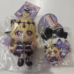 ティアアルカナロッド　キュアアルカナ・シャドウ　マシュタン　ぬいぐるみセット ティアアルカナロッド キュアアルカナ・シャドウ マシュタン