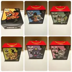 新品未開封】 6体セット アメリカ限定 ハッピーセット サンリオゴジラ