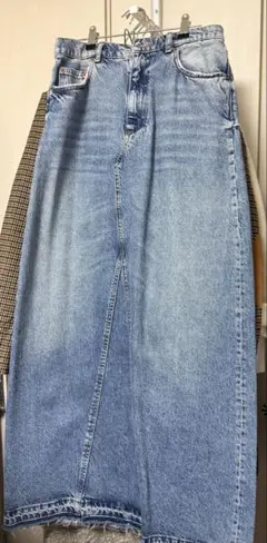 【ZARA】デニムロングスカート
