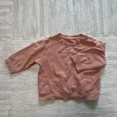 ユニクロ　ピンク トレーナー サイズ80