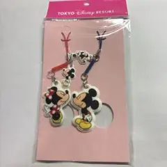 東京ディズニーリゾート ミッキー・ミニー 携帯電話クリーナー