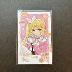 にじさんじ　星川サラ Sweet Floaties チェキ風カード