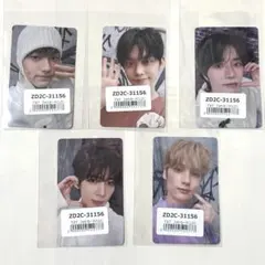TXT 誓い CHIKAI ユニバ ラキドロ トレカ コンプ 5枚セット