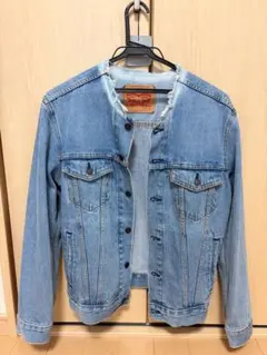 Levi's ノーカラー デニムジャケット Sサイズのサムネイル