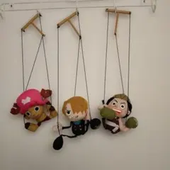 アニメキャラクターぬいぐるみ3体セット