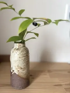 萩原朋子「糧」白釉｜陶芸作家の花器・オブジェ 一輪挿し 2025年最新】枝