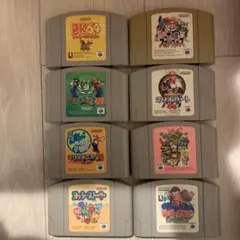 N64 ゲームソフトセット 8本
