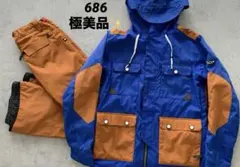 極美品☆686 SIX FIELDMAN INS スキーウェア　スノーボード