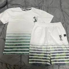 Disney ミッキーマウス　夏服セットアップ