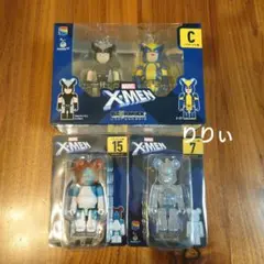 X-MEN Happyくじ ベアブリック C賞 アイスマン ミスティーク