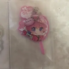 すとぷり さとみ うちわキーホルダー