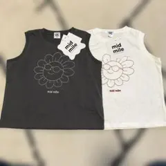 mid mile むくぞー タンクトップ 100cm セット　midmileのサムネイル