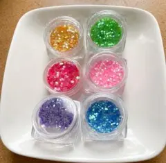 レジン用ラメ 6個セット