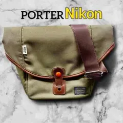 【美品】PORTER × Nikon コラボ カメラショルダーバッグ