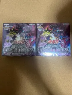 遊戯王CHAOS ORIGINS カオス オリジンズ シュリンク付き2BOX ② - メルカリ