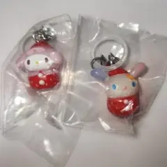 サンリオ　めじるしアクセサリー　いちご　ウサハナ　マイメロディ