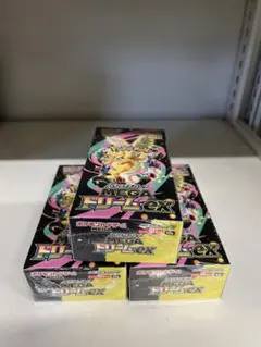 ポケモンカード　megaドリームex 3ボックス　シュリンク付き