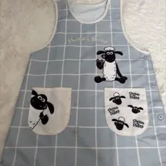 Shaun the Sheep エプロン　保育士　ひつじのショーン