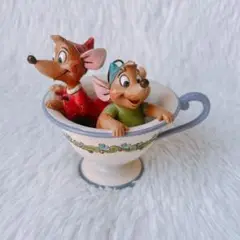 ディズニートラディション ジムショア シンデレラ ジャックとガス ティーカップ