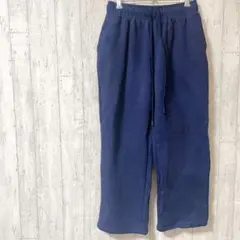 裏起毛 スウェットパンツ ネイビー Sサイズ