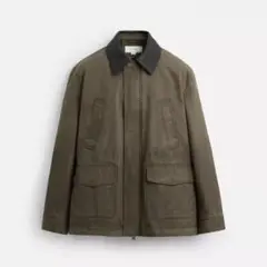 ZARA ORIGINS ウォッシュドレザーカラージャケット