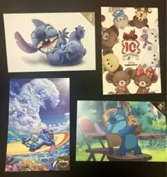 ディズニーストア限定 ポストカードまとめ売りセット