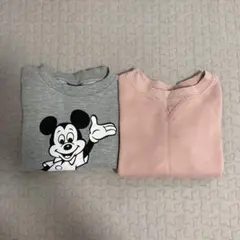 子供服 トレーナー 2枚まとめ売り 100cm