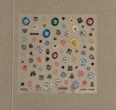 たまごっち ネイルシールコレクション　ガチャ　デザインD
