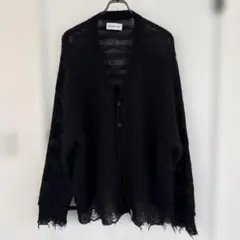 ブ*ン様 ANARCHIST TAILOR ブラック モヘアカーディガン 2026年最新】ANARCHIST tailorの人気アイテム - メルカリ