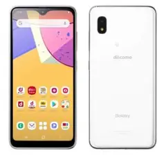 美品 Galaxy A21 64GB ホワイト docomo SC-42A