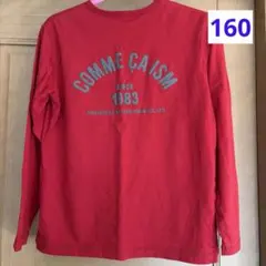 COMME CA ISM レッド Tシャツ 160A