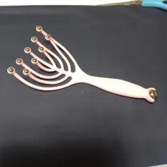 頭皮マッサージ器 ヘッドスパ ピンク色