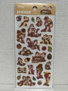 【未開封】 ディズニー チップとデール ステッカー シール