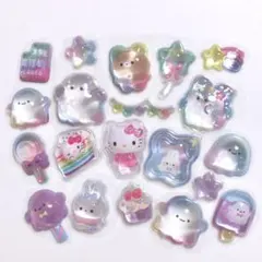 3.おすそ分け　ボンボンドロップシール　キティ　サンリオ　オバケーヌ　おばけ