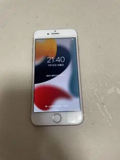 iPhone 7 容量32GB ローズゴールド 画面割れ - メルカリ
