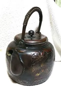 イ843 水次『宮本清香造』『青竹　水次　共箱』茶道具　水注　急須 イ843 水次『宮本清香造』『青竹 水次 共箱』茶道具 水注 急須