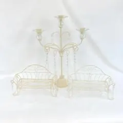 置物 まとめ売り キャンドルスタンド アイアンチェア ゴージャス