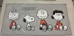 PEANUTS スヌーピー フェイスタオル 100cm×50cm