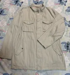 BURBERRY LONDON ミリタリージャケット　メタルロゴボタン