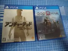 PS4 アンチャーテッド C & ゴッド・オブ・ウォー